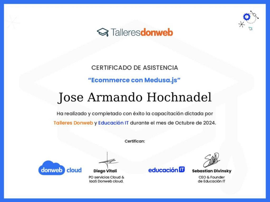 certificado 264